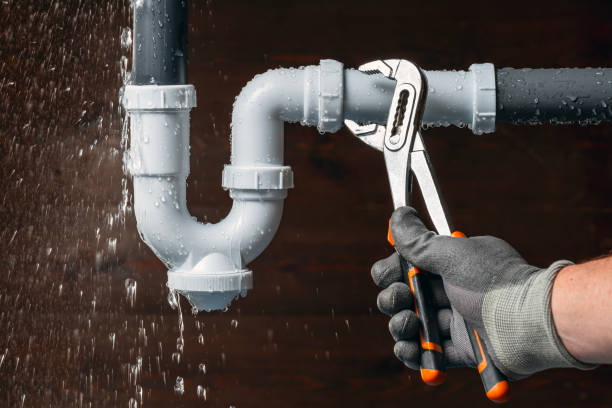 Professional Drain Cleaning technician working in Westminster, LA